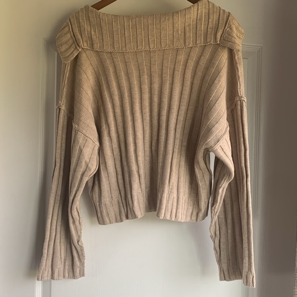 Le lis Collared ribbed knit sweater - Picture 9 of 10